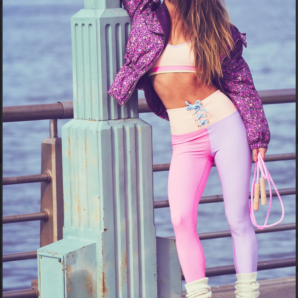 LoveshackFancy x Beach Riot Riley legging sz M
